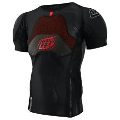 Troy Lee Designs Upper Body|Upper Body^Stage Ghost D3O Short Sleeve Baselayer Solid Black
