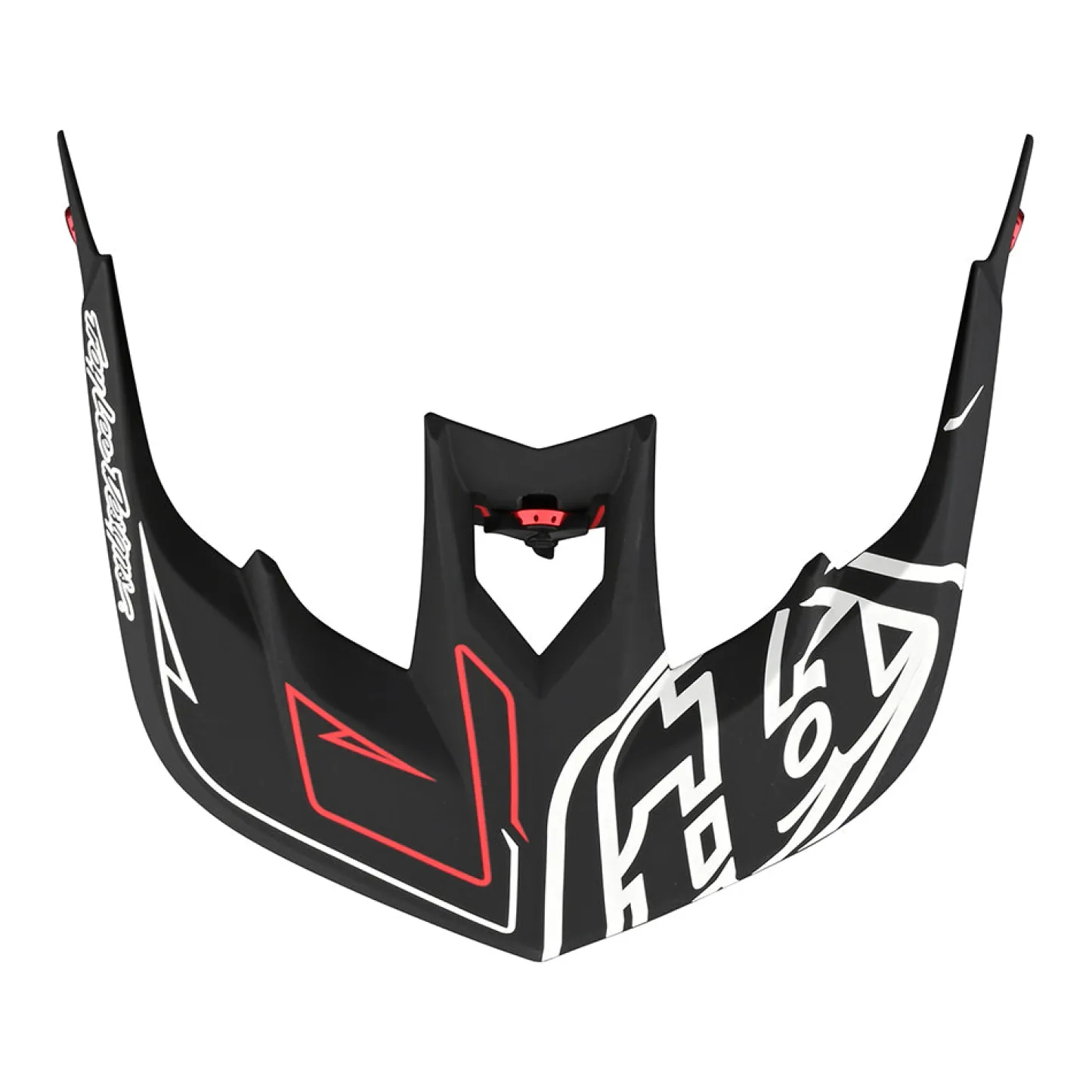 Troy Lee Designs Visors|Helmet Accessories^Stage Visor Pinstripe Black / Red