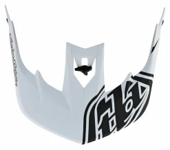 Troy Lee Designs Visors|Helmet Accessories^Stage Visor Signature White