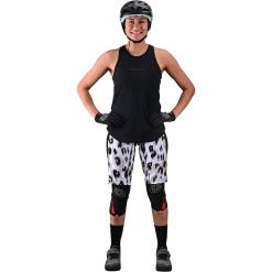 Women Troy Lee Designs Jerseys|Luxe - Wmns^Wmns Luxe Tank Solid Black