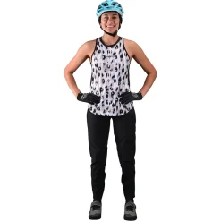 Women Troy Lee Designs Jerseys|Luxe - Wmns^Wmns Luxe Tank Wild Cat White