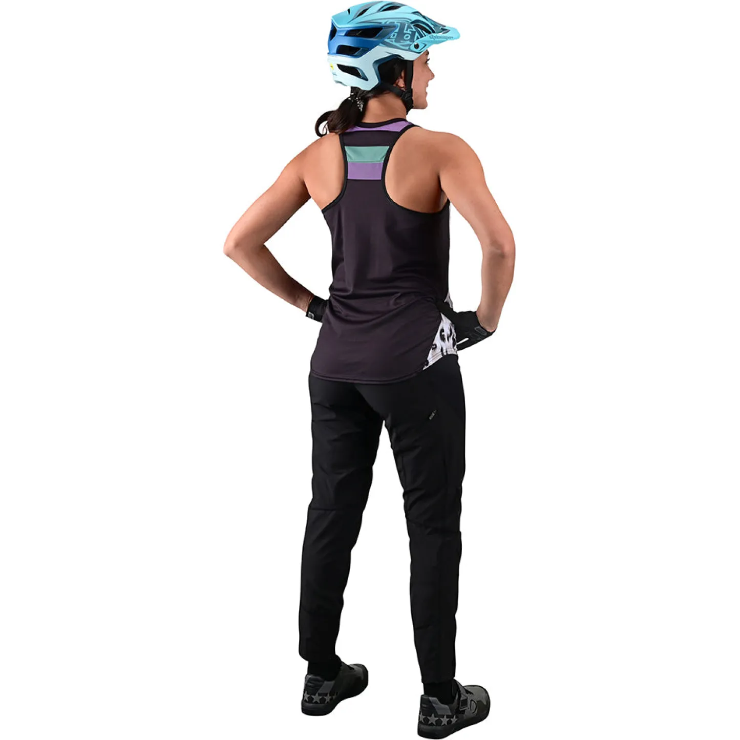 Women Troy Lee Designs Jerseys|Luxe - Wmns^Wmns Luxe Tank Wild Cat White