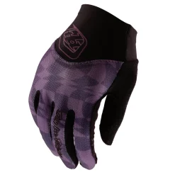 Troy Lee Designs Gloves^Womens Ace 2.0 Glove Twisted Checkers Deep Purple