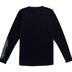 Women Troy Lee Designs Jerseys|Lilium - Wmns^Womens Lilium Long Sleeve Jersey Mono Black