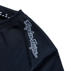 Women Troy Lee Designs Jerseys|Lilium - Wmns^Womens Lilium Long Sleeve Jersey Mono Black