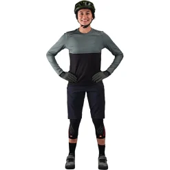 Women Troy Lee Designs Lilium - Wmns|Jerseys^Womens Lilium LS Jersey Block Green / Black