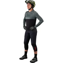 Women Troy Lee Designs Lilium - Wmns|Jerseys^Womens Lilium LS Jersey Block Green / Black