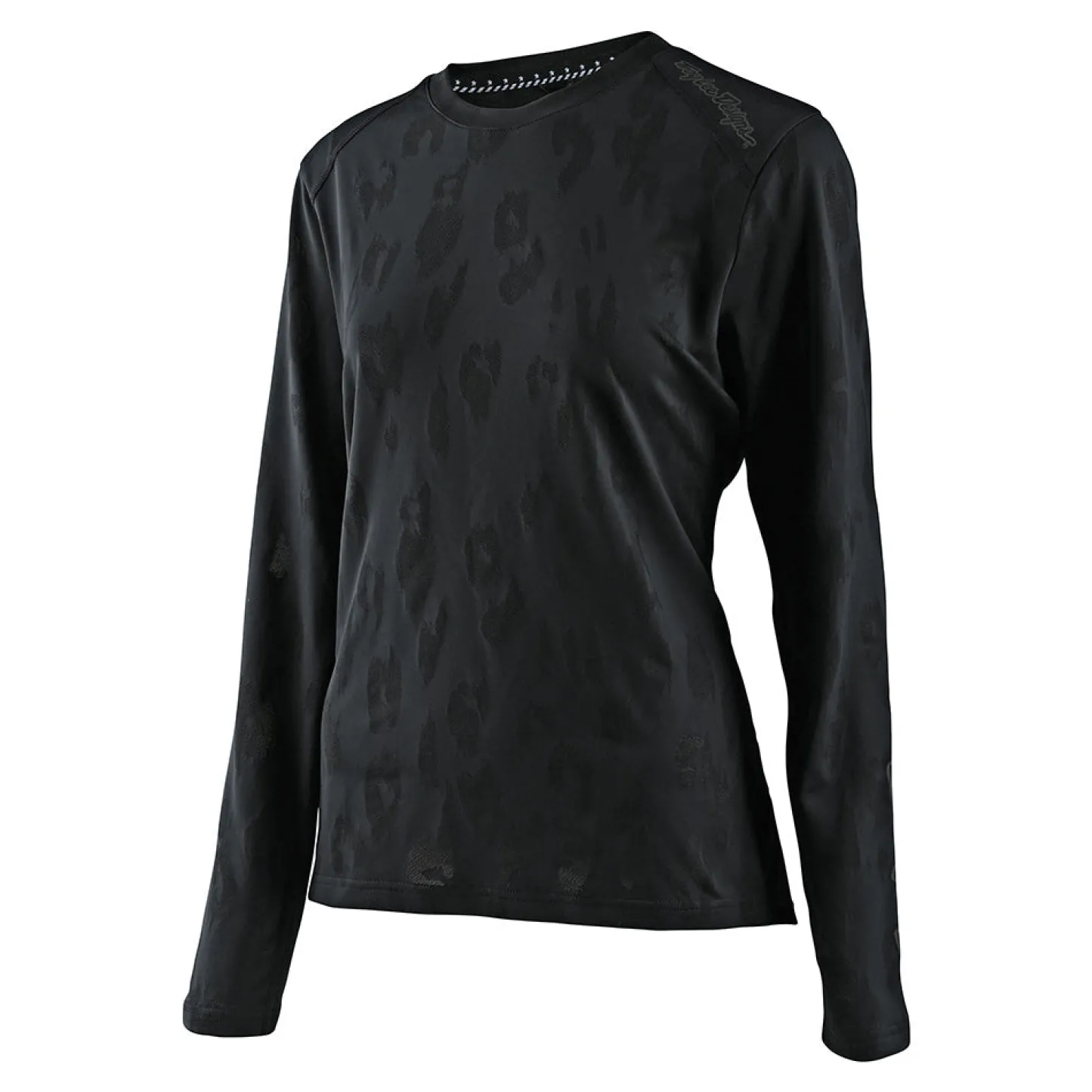Women Troy Lee Designs Lilium - Wmns|Enduro^Womens Lilium LS Jersey Jacquard Black