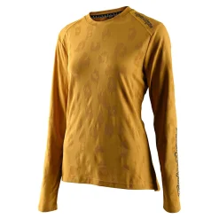 Women Troy Lee Designs Jerseys|Lilium - Wmns^Womens Lilium LS Jersey Jacquard Honey