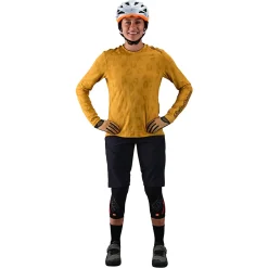 Women Troy Lee Designs Jerseys|Lilium - Wmns^Womens Lilium LS Jersey Jacquard Honey