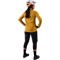 Women Troy Lee Designs Jerseys|Lilium - Wmns^Womens Lilium LS Jersey Jacquard Honey