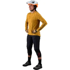 Women Troy Lee Designs Jerseys|Lilium - Wmns^Womens Lilium LS Jersey Jacquard Honey