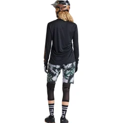 Women Troy Lee Designs Jerseys|Lilium - Wmns^Womens Lilium LS Jersey Solid Black