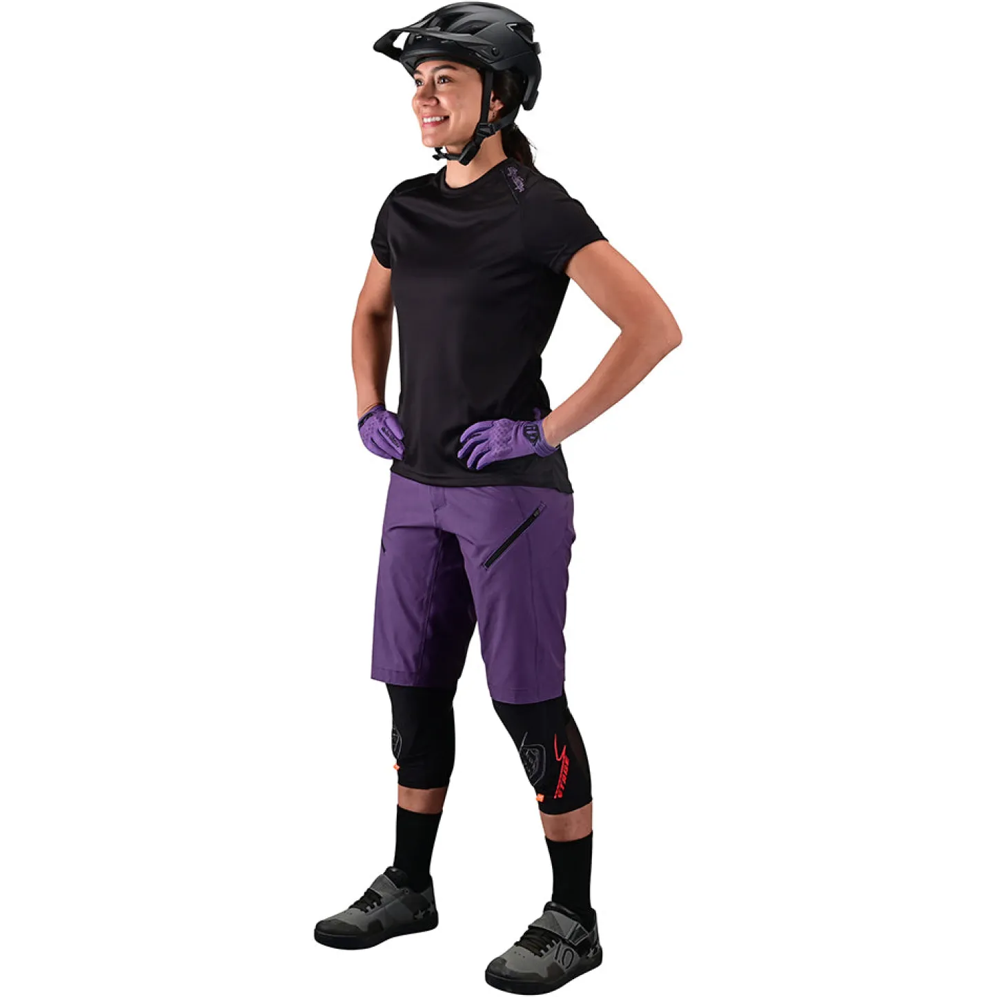 Women Troy Lee Designs Shorts & Pants|Lilium - Wmns^Womens Lilium Short No Liner Solid Orchid