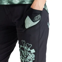 Women Troy Lee Designs Shorts & Pants|Lilium - Wmns^Womens Lilium Short Shell Micayla Gatto Watercolor Black
