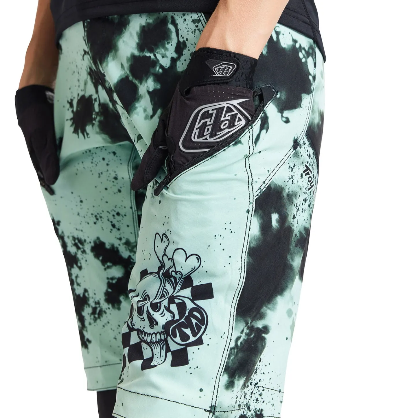 Women Troy Lee Designs Shorts & Pants|Lilium - Wmns^Womens Lilium Short Shell Micayla Gatto Watercolor Mist