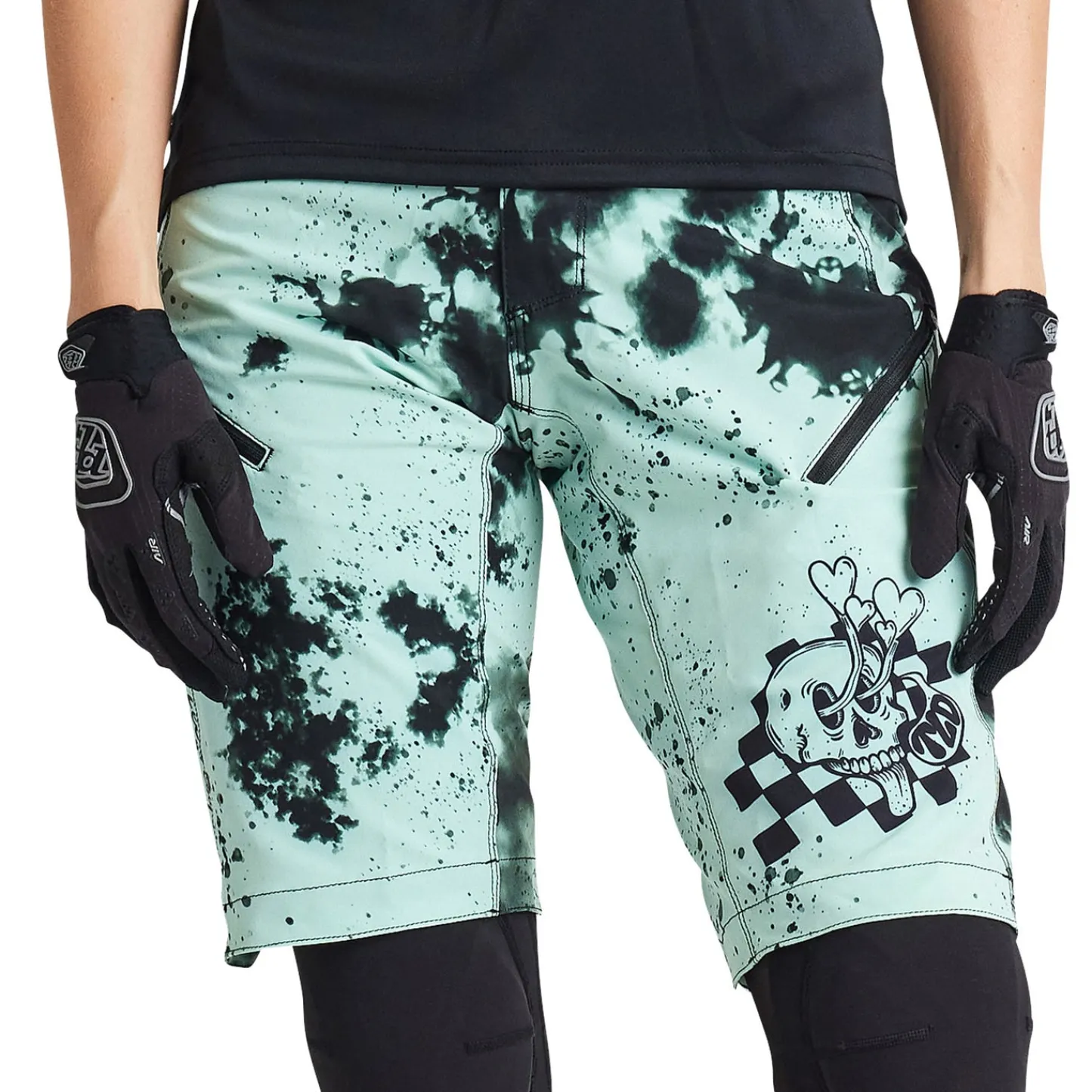 Women Troy Lee Designs Shorts & Pants|Lilium - Wmns^Womens Lilium Short Shell Micayla Gatto Watercolor Mist