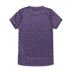 Women Troy Lee Designs Jerseys|Lilium - Wmns^Womens Lilium Short Sleeve Jersey Twisted Checkers Deep Purple
