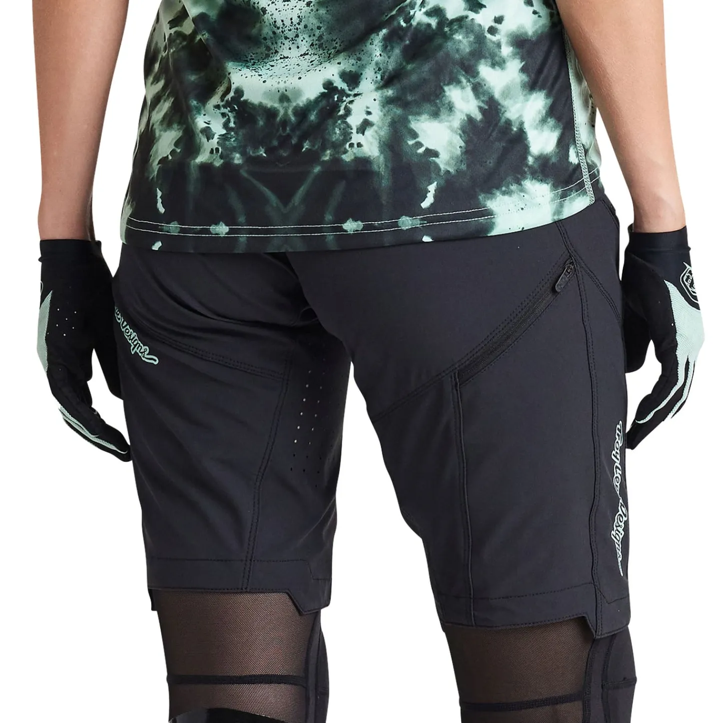 Women Troy Lee Designs Shorts & Pants|Lilium - Wmns^Womens Lilium Short W/Liner Micayla Gatto Watercolor Black