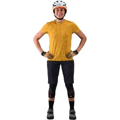 Women Troy Lee Designs Jerseys|Lilium - Wmns^Womens Lilium SS Jersey Jacquard Honey