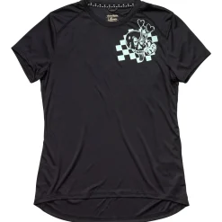 Women Troy Lee Designs Jerseys|Lilium - Wmns^Womens Lilium SS Jersey Micayla Gatto Watercolor Black