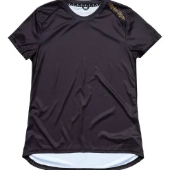 Women Troy Lee Designs Jerseys|Lilium - Wmns^Womens Lilium SS Jersey Solid Black