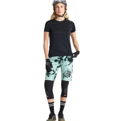 Women Troy Lee Designs Jerseys|Lilium - Wmns^Womens Lilium SS Jersey Solid Black