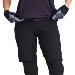 Women Troy Lee Designs Shorts & Pants|Luxe - Wmns^Womens Luxe Short No Liner Solid Black