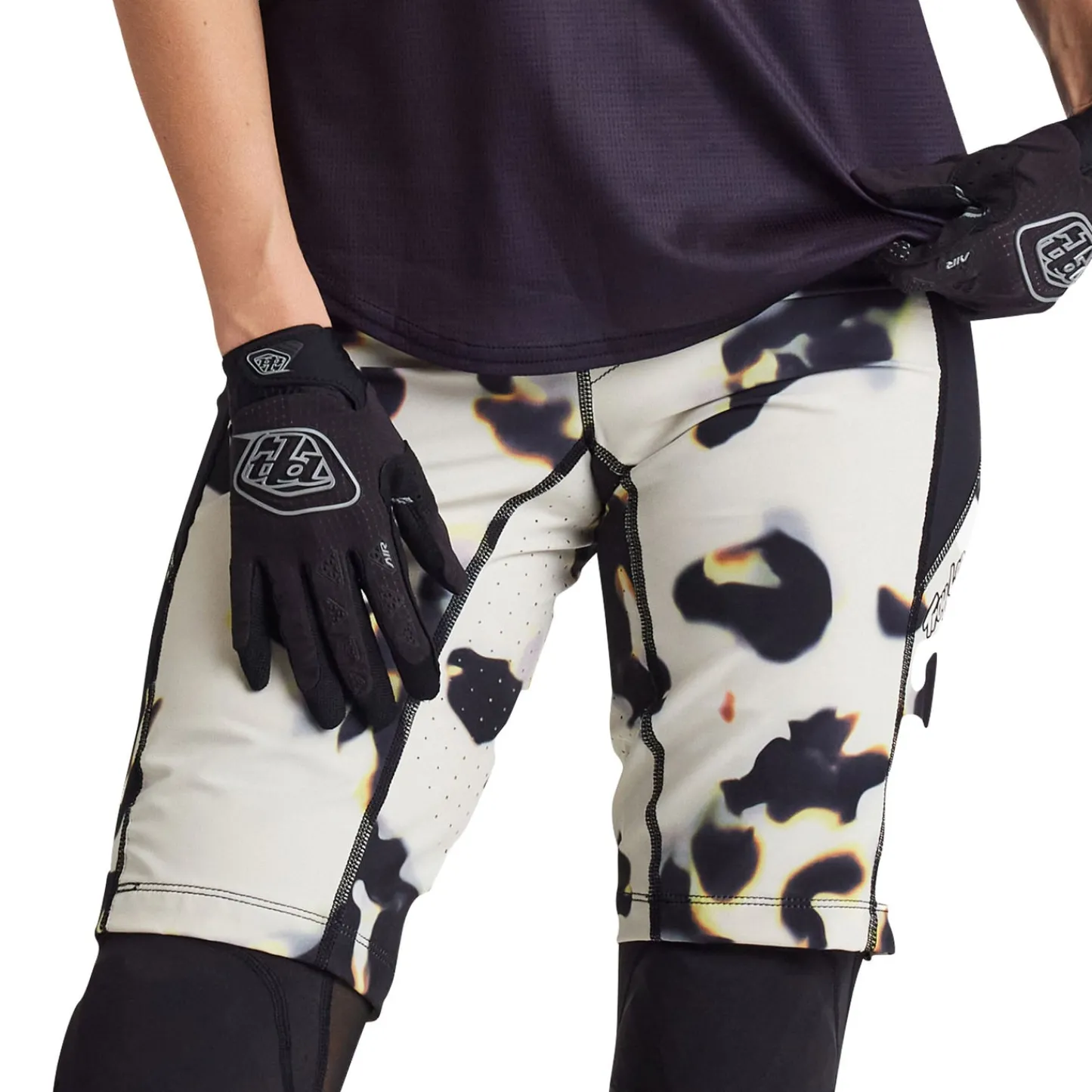 Women Troy Lee Designs Shorts & Pants|Luxe - Wmns^Womens Luxe Short Shell Tortoise Cream