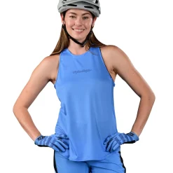 Women Troy Lee Designs Jerseys|Luxe - Wmns^Womens Luxe Tank Solid Wildflower