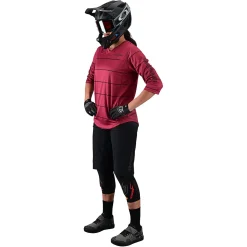 Women Troy Lee Designs Jerseys|Mischief - Wmns^Womens Mischief Jersey Pinstripe Elderberry