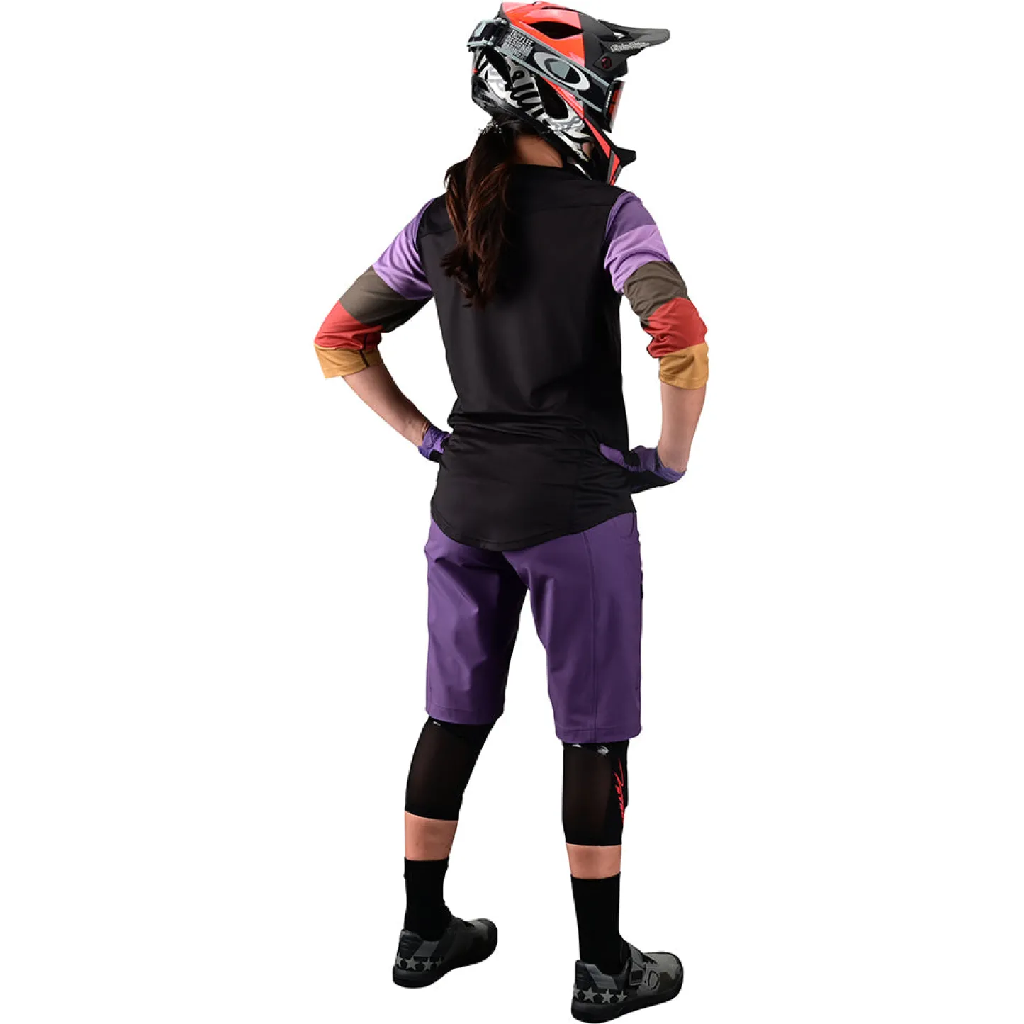 Women Troy Lee Designs Jerseys|Enduro^Womens Mischief Jersey Rugby Black