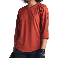 Women Troy Lee Designs Jerseys|Mischief - Wmns^Womens Mischief Jersey Solid Henna