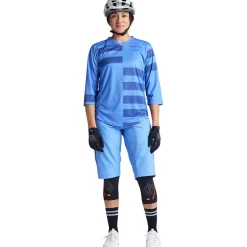 Women Troy Lee Designs Jerseys|Mischief - Wmns^Womens Mischief Jersey Split Stripe Wildflower