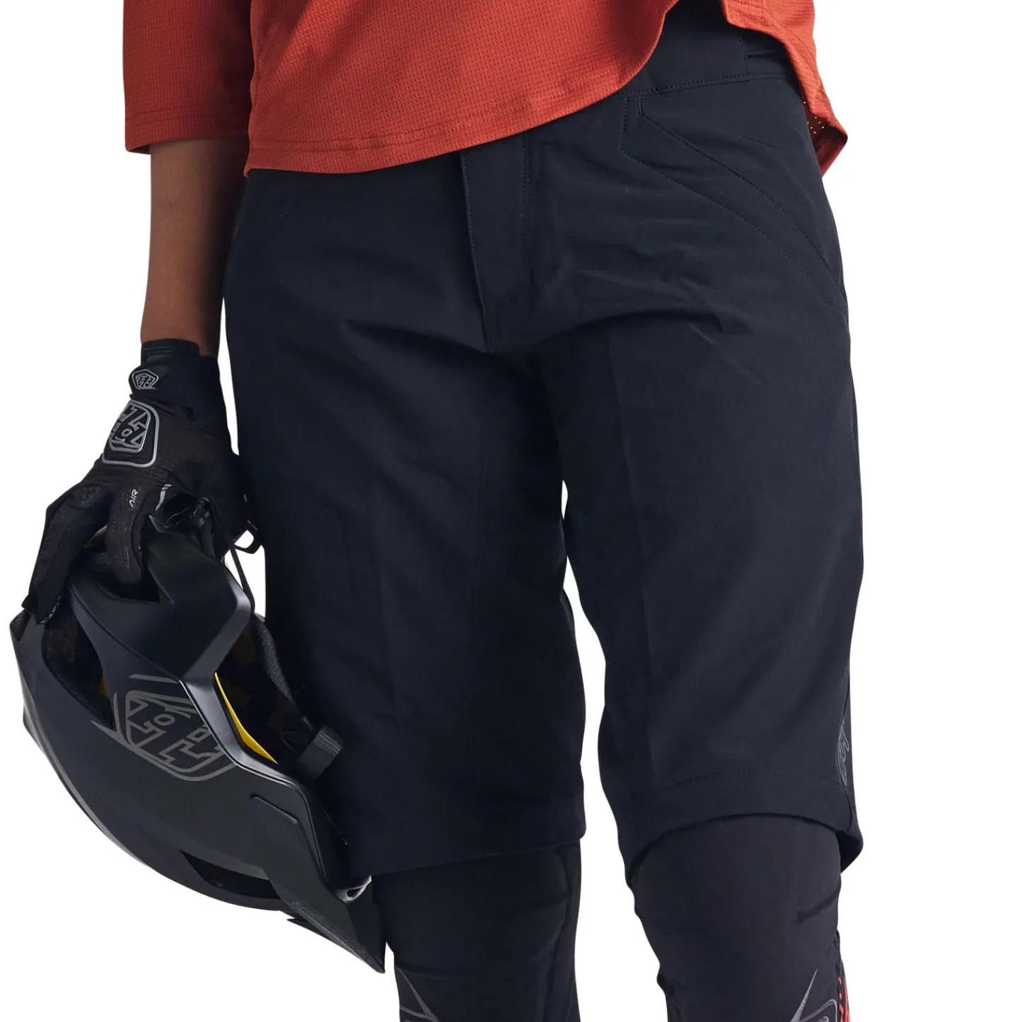Women Troy Lee Designs Shorts & Pants|Mischief - Wmns^Womens Mischief Short No Liner Solid Black