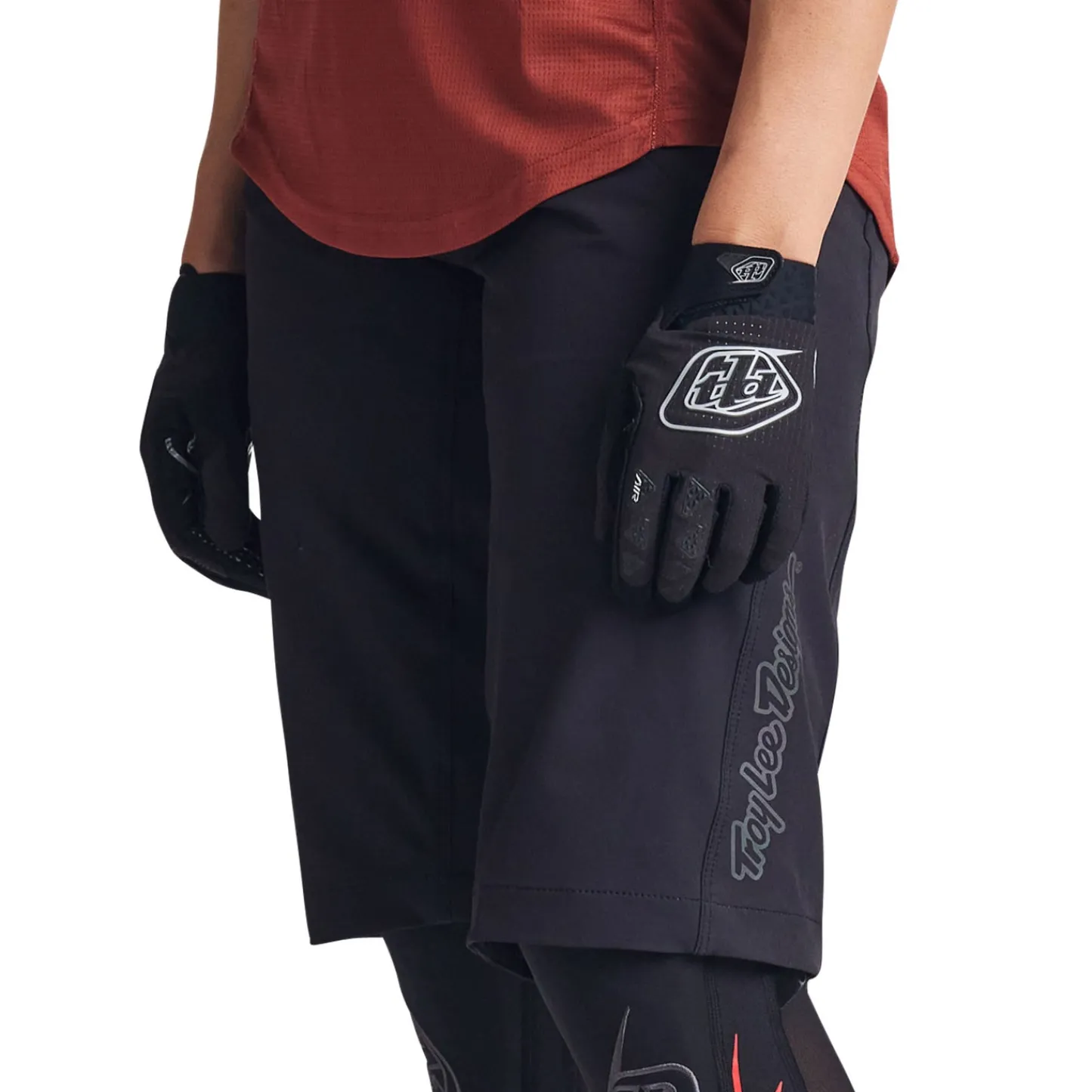 Women Troy Lee Designs Shorts & Pants|Mischief - Wmns^Womens Mischief Short No Liner Solid Black