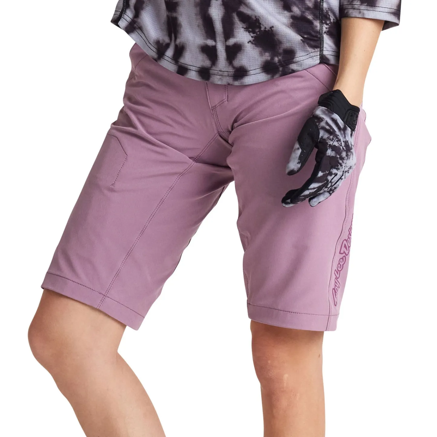 Women Troy Lee Designs Shorts & Pants|Mischief - Wmns^Womens Mischief Short W/Liner Solid Rosewood
