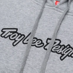 Women Troy Lee Designs Women's Outerwear^Womens Pullover Signature Gray Heather