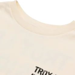 Women Troy Lee Designs Women's Tees^Womens Short Sleeve Tee Paint Shop Vintage White