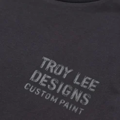 Women Troy Lee Designs Women's Tees^Womens Short Sleeve Tee Paint Shop Carbon