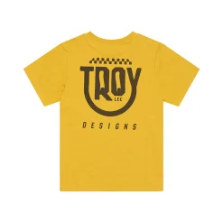 Women Troy Lee Designs Women's Tees^Womens Short Sleeve Tee Smiley Golden