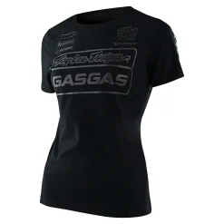 Women Troy Lee Designs Women's Tees^Womens Short Sleeve TLD GasGas Team Black Reflective