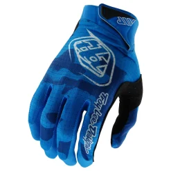 Troy Lee Designs Gloves|Gloves^Youth Air Glove Blotted Bright Blue