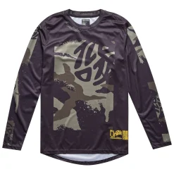 Troy Lee Designs Jerseys^Youth Flowline LS Jersey Confined Black