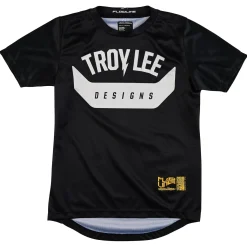 Troy Lee Designs Jerseys^Youth Flowline SS Jersey Aircore Black