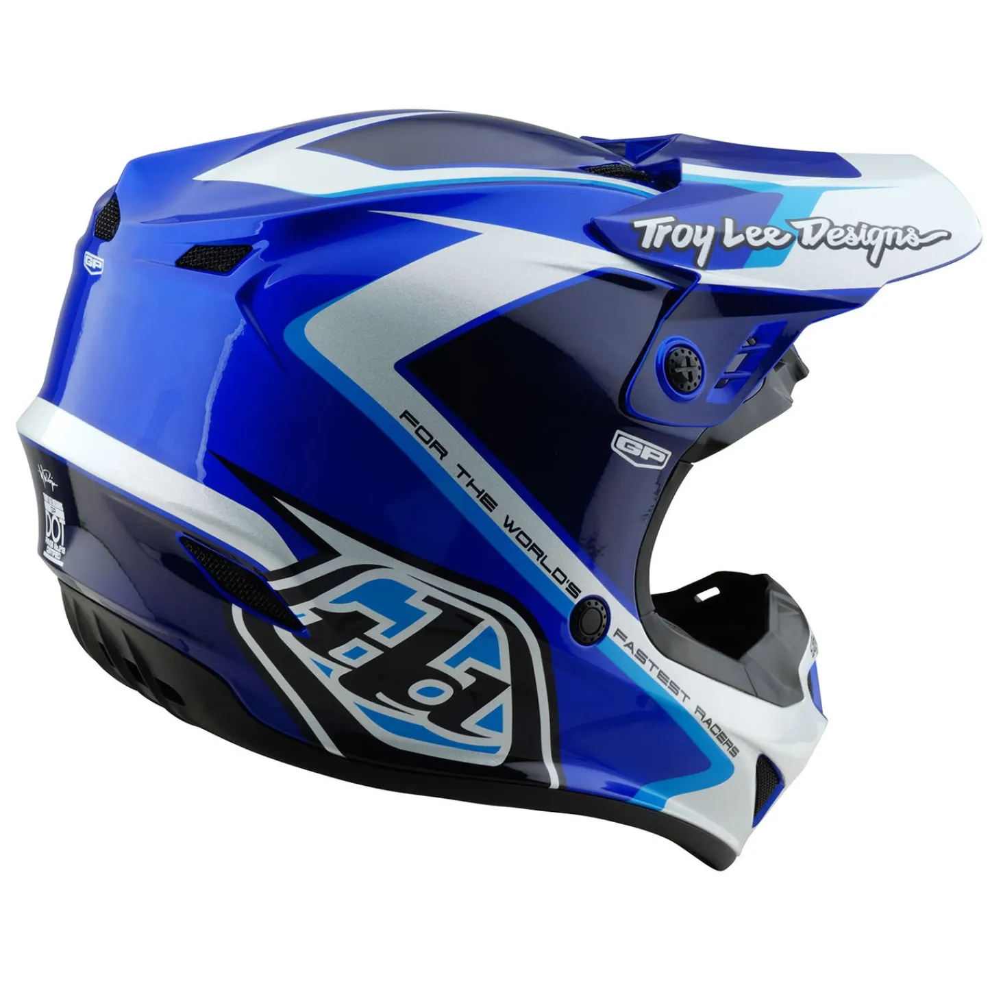 Troy Lee Designs Helmets|Off Road^Youth GP Helmet Shutter Blue
