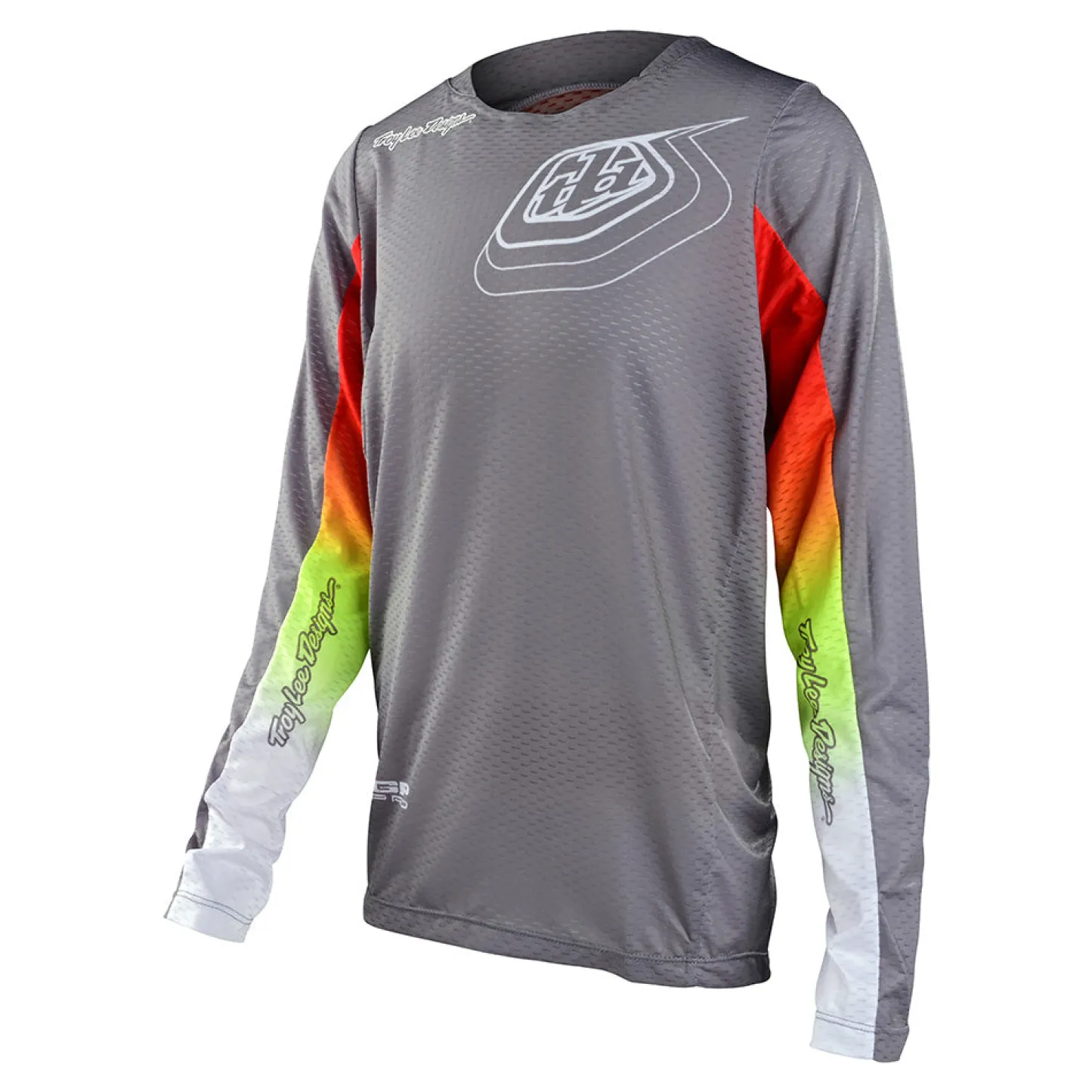 Troy Lee Designs Jerseys^Youth GP Pro Air Jersey Richter Silver / Fire