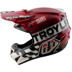 Troy Lee Designs Helmets|Off Road^Youth GP Pro Helmet Fifty-50 White / Red