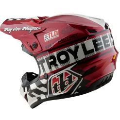 Troy Lee Designs Helmets|Off Road^Youth GP Pro Helmet Fifty-50 White / Red