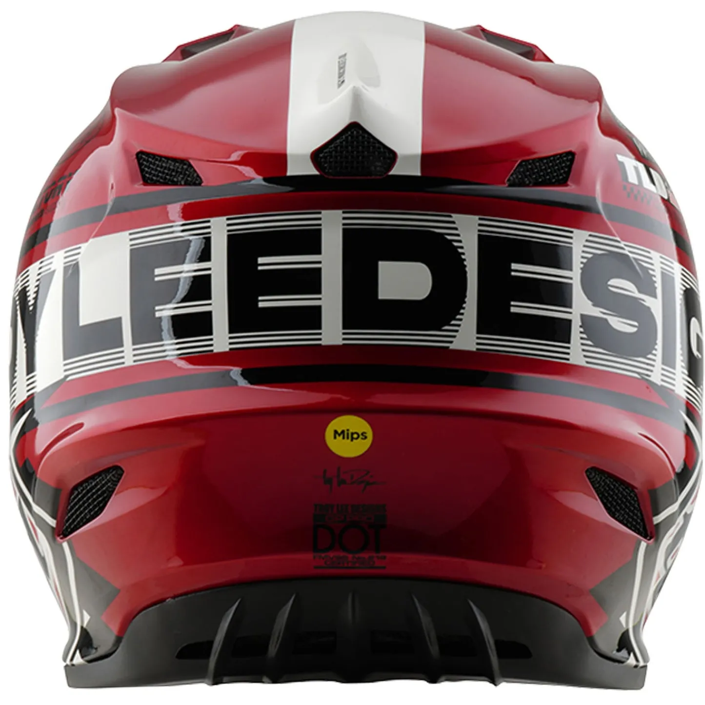Troy Lee Designs Helmets|Off Road^Youth GP Pro Helmet Fifty-50 White / Red